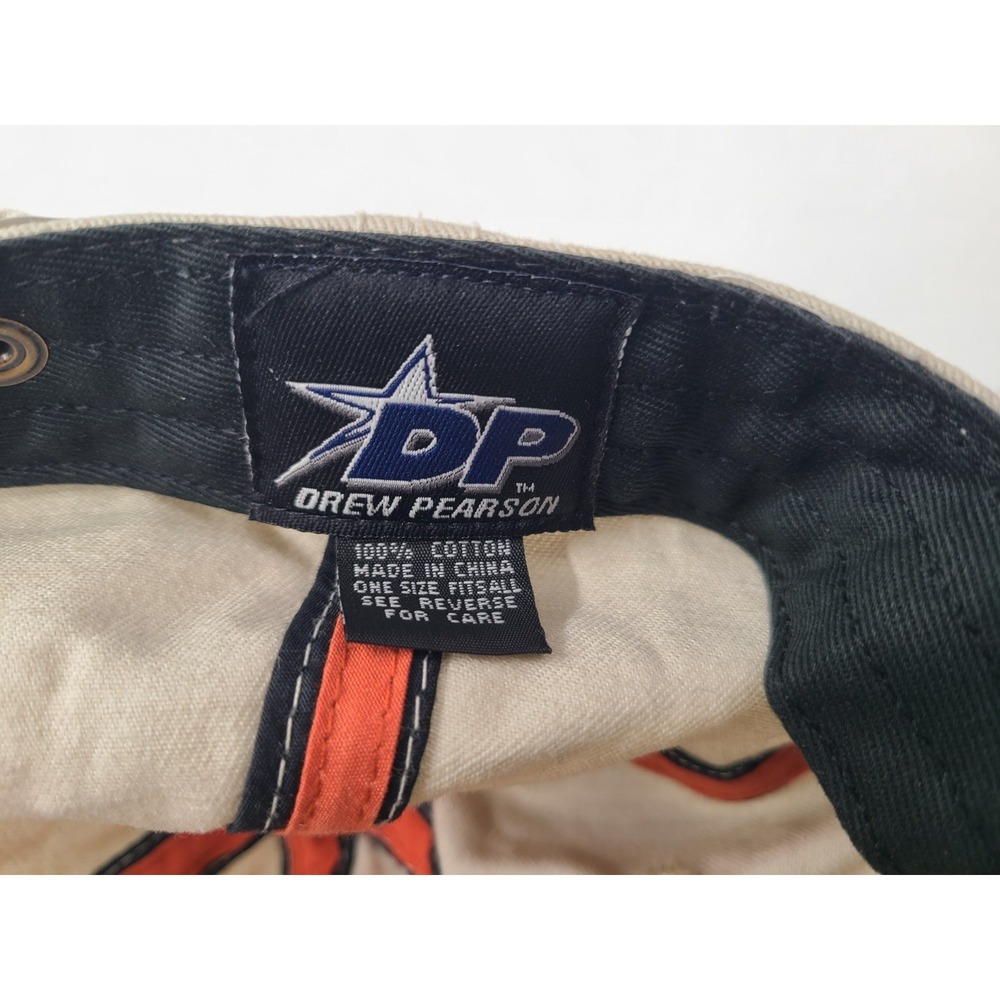 Vintage San Francisco Giants Drew Pearson Strapback (Fits Small) Hat Cap Beige - Picture 14 of 14